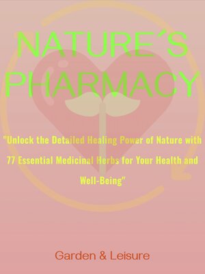 cover image of Nature's Pharmacy